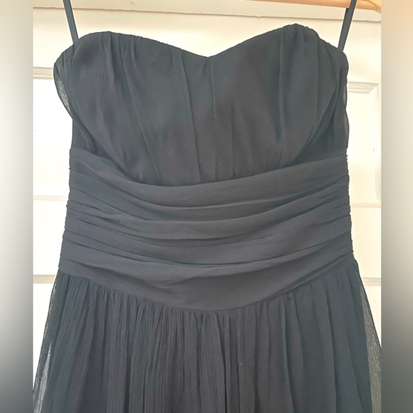 Ted baker 100% silk cocktail dress, black. Size 1 - Picture 2 of 5